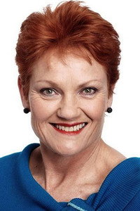 الممثل Pauline Hanson