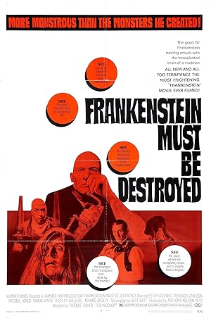 فيلم Frankenstein Must Be Destroyed 1969 مترجم