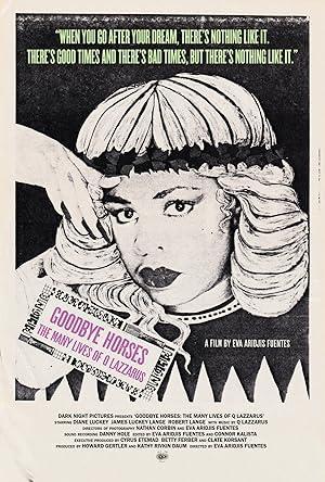 فيلم Goodbye Horses The Many Lives of Q Lazzarus 2025 مترجم