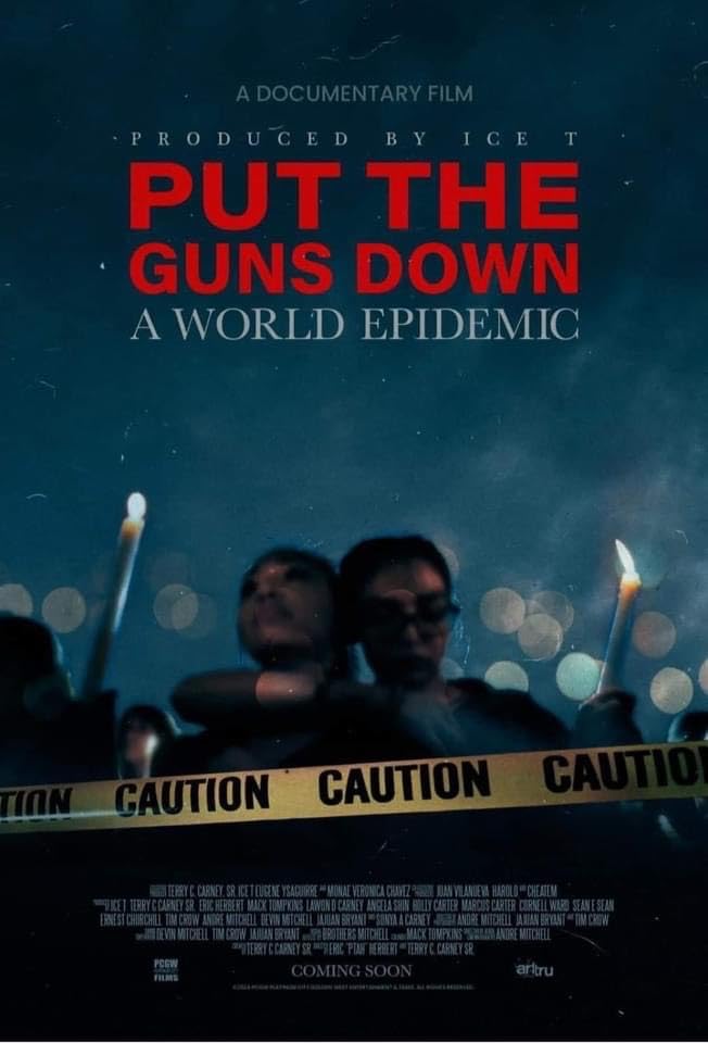 فيلم PUT THE GUNS DOWN A WORLD EPIDEMIC 2025 مترجم