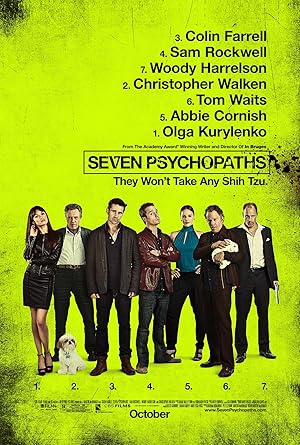 فيلم Seven Psychopaths 2012 مترجم