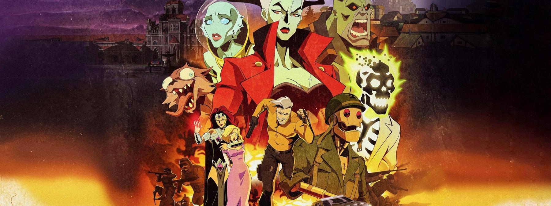 غلاف مسلسل Creature Commandos 2024 مترجم