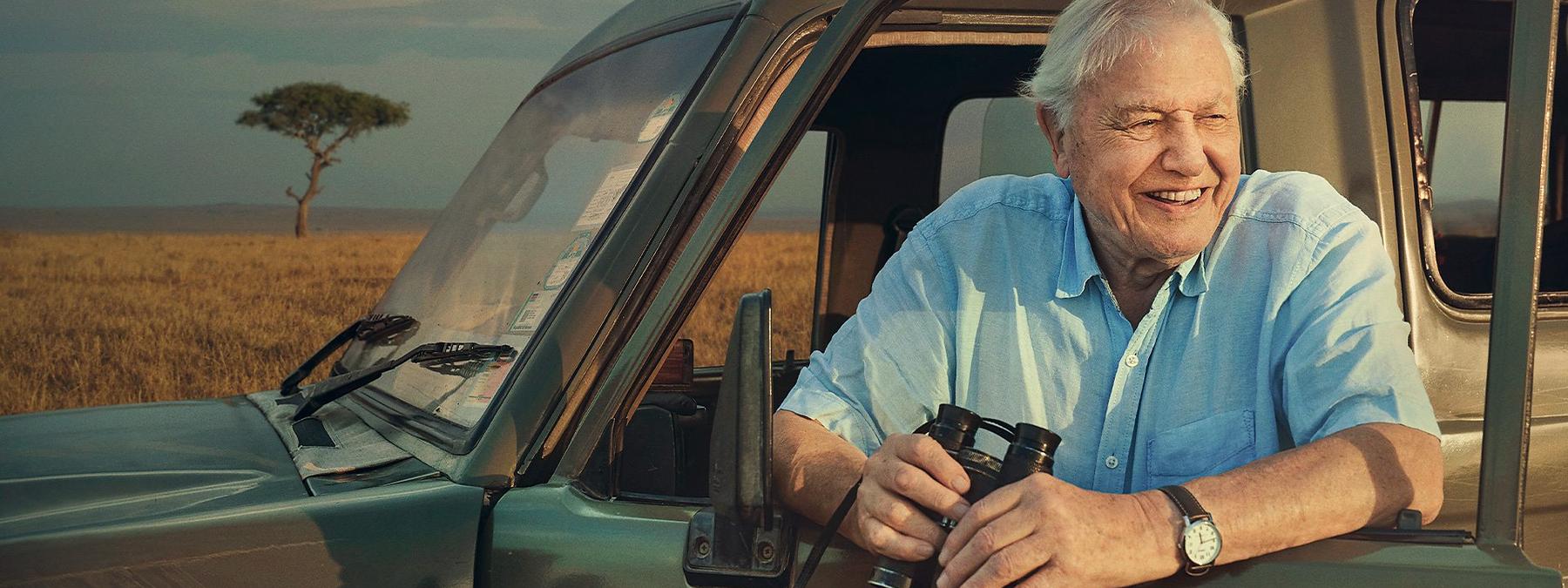 غلاف فيلم David Attenborough’s 100 Years on Planet Earth 2026 مترجم