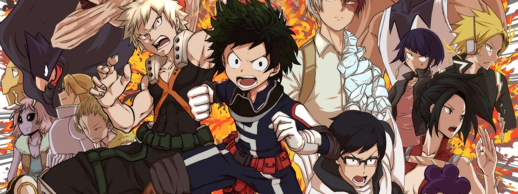 غلاف مسلسل My Hero Academia 2016 مترجم
