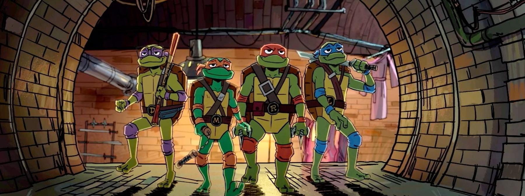 غلاف مسلسل Tales of the Teenage Mutant Ninja Turtles 2024 مترجم