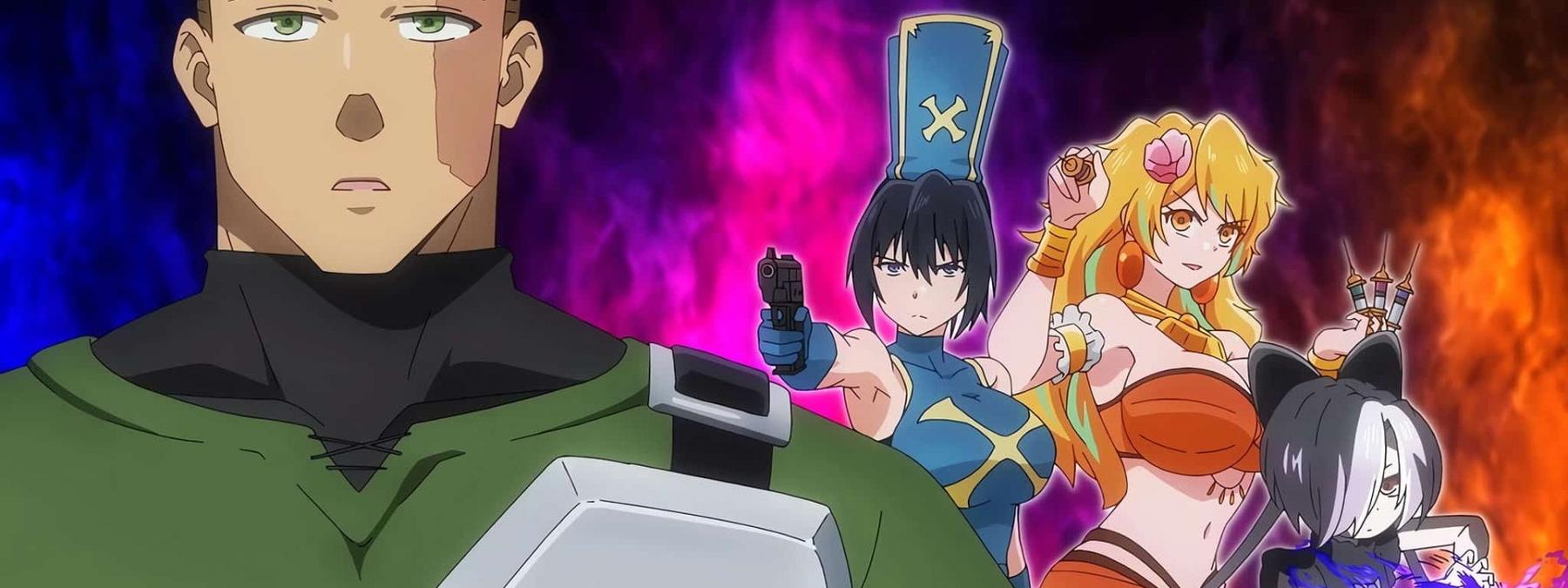 غلاف مسلسل The Shy Hero and the Assassin Princesses 2025 مترجم