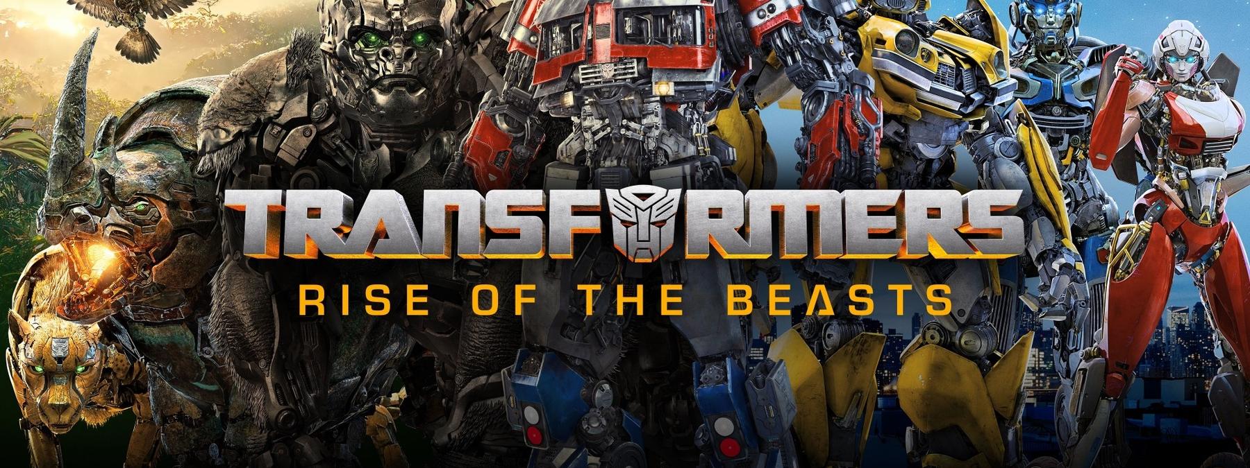 غلاف فيلم Transformers Rise of the Beasts 2023 مترجم