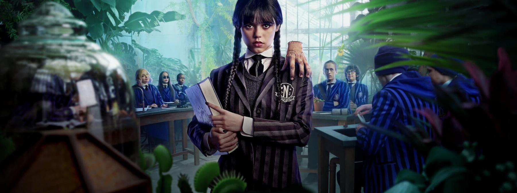 غلاف مسلسل Wednesday 2022 مترجم