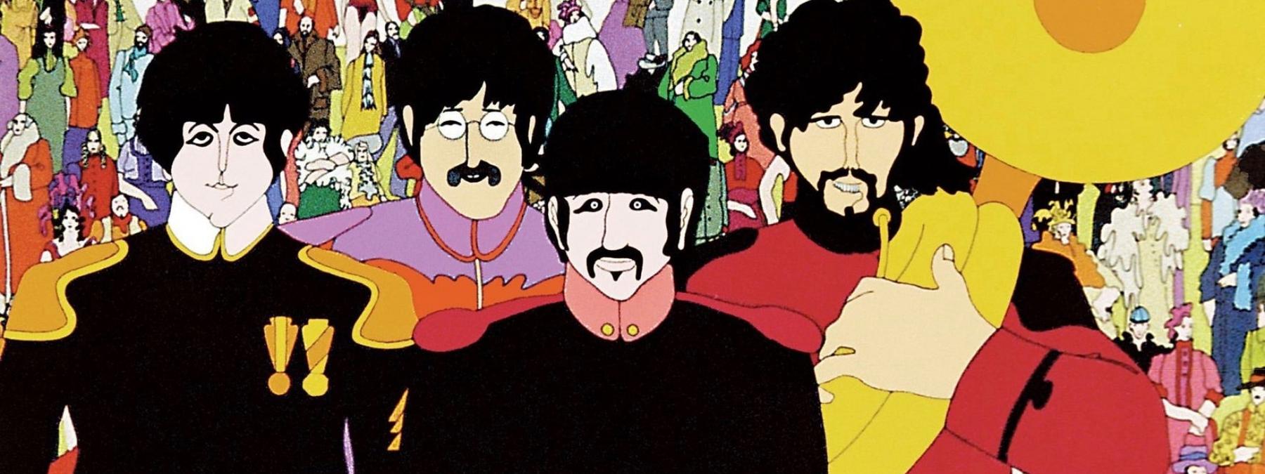 غلاف فيلم Yellow Submarine 1968 مترجم